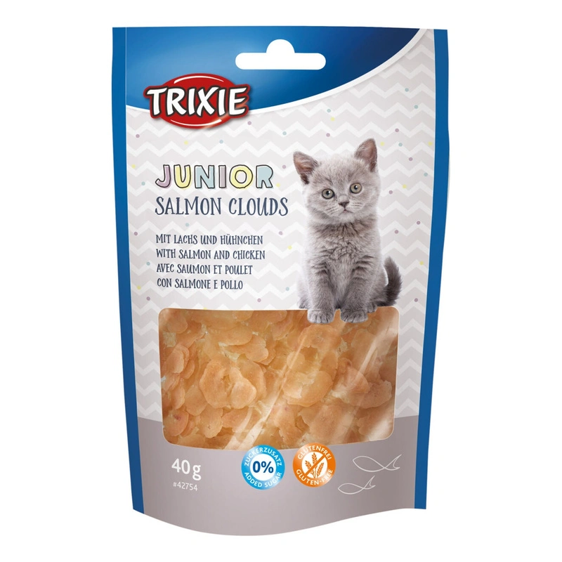 Trixie Junior Salmon Clouds łosoś kitten 40 g