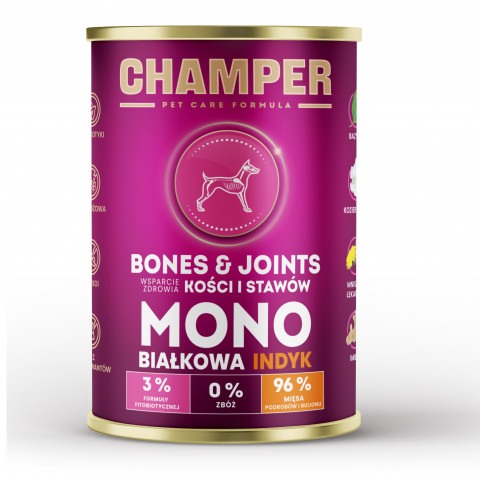 Champer Bones & Joints indyk 400 g