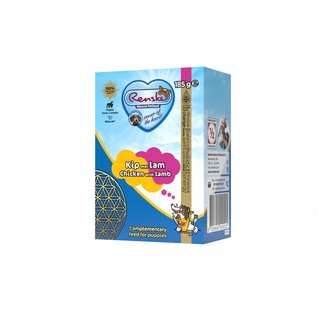 Renske Fresh kurczak, jagnięcina puppy 185 g