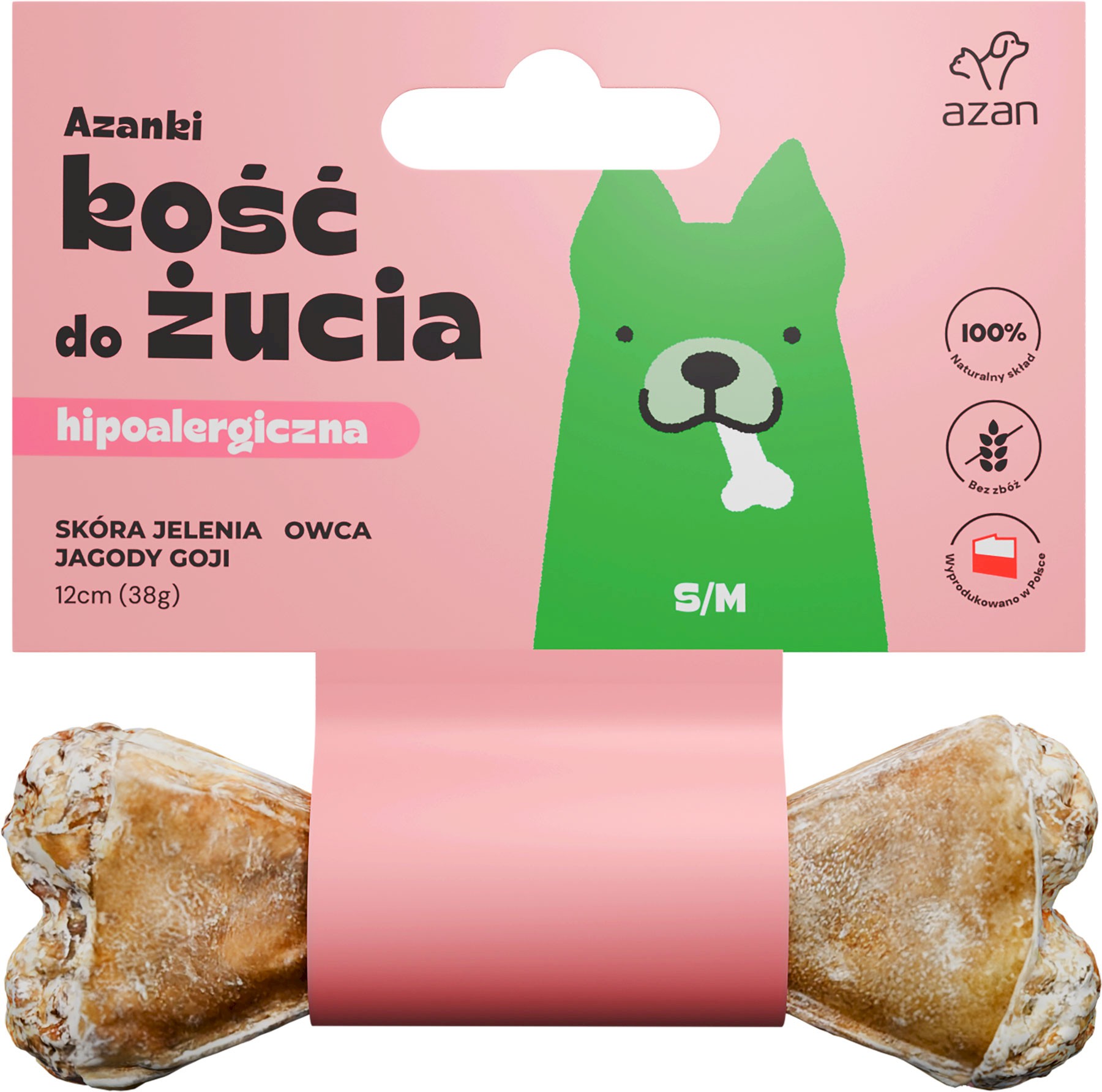 Azanki jeleń, owca adult 38 g
