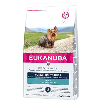 Eukanuba Breed Specific kurczak adult małe rasy 2 kg