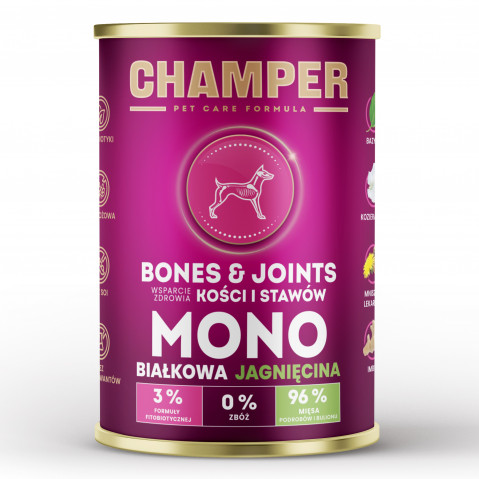 Champer Bones & Joints jagnięcina 400 g