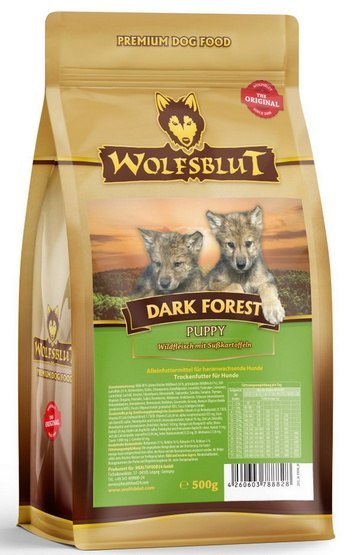 Wolfsblut Dark Forest dziczyzna puppy 500 g