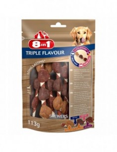8in1 Triple Flavour kaczka, kurczak, wieprzowina, wołowina 19 g × 6