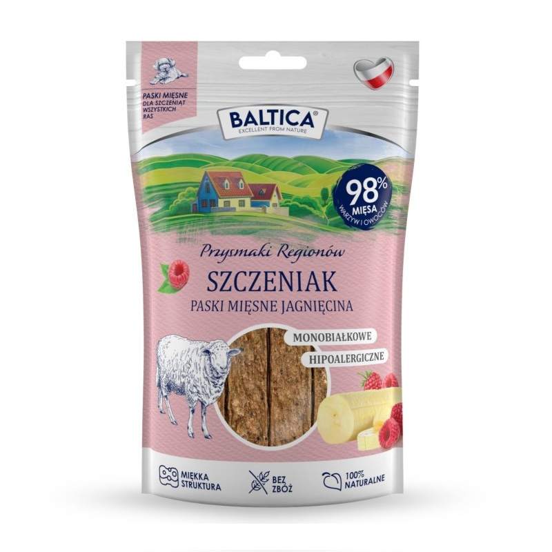 Baltica Przysmaki Regionów jagnięcina junior 90 g