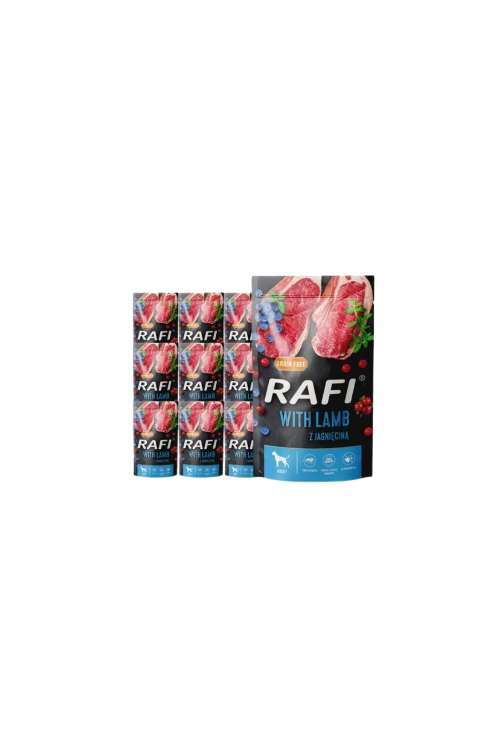 Dolina Noteci Rafi jagnięcina 500 g × 10