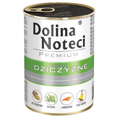 Dolina Noteci Premium dziczyzna adult 400 g × 24
