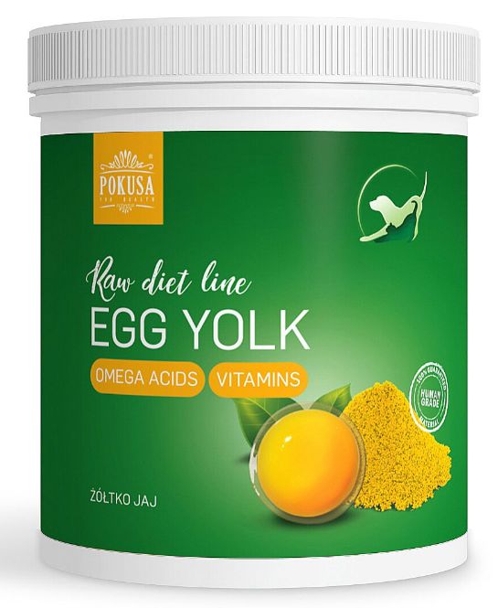 Pokusa RawDietLine żółtko jaja kurzego 800 g
