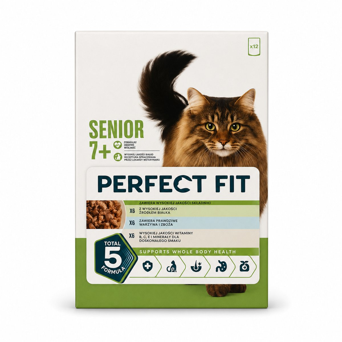 Perfect Fit ryby, tuńczyk w sosie senior 85 g × 12