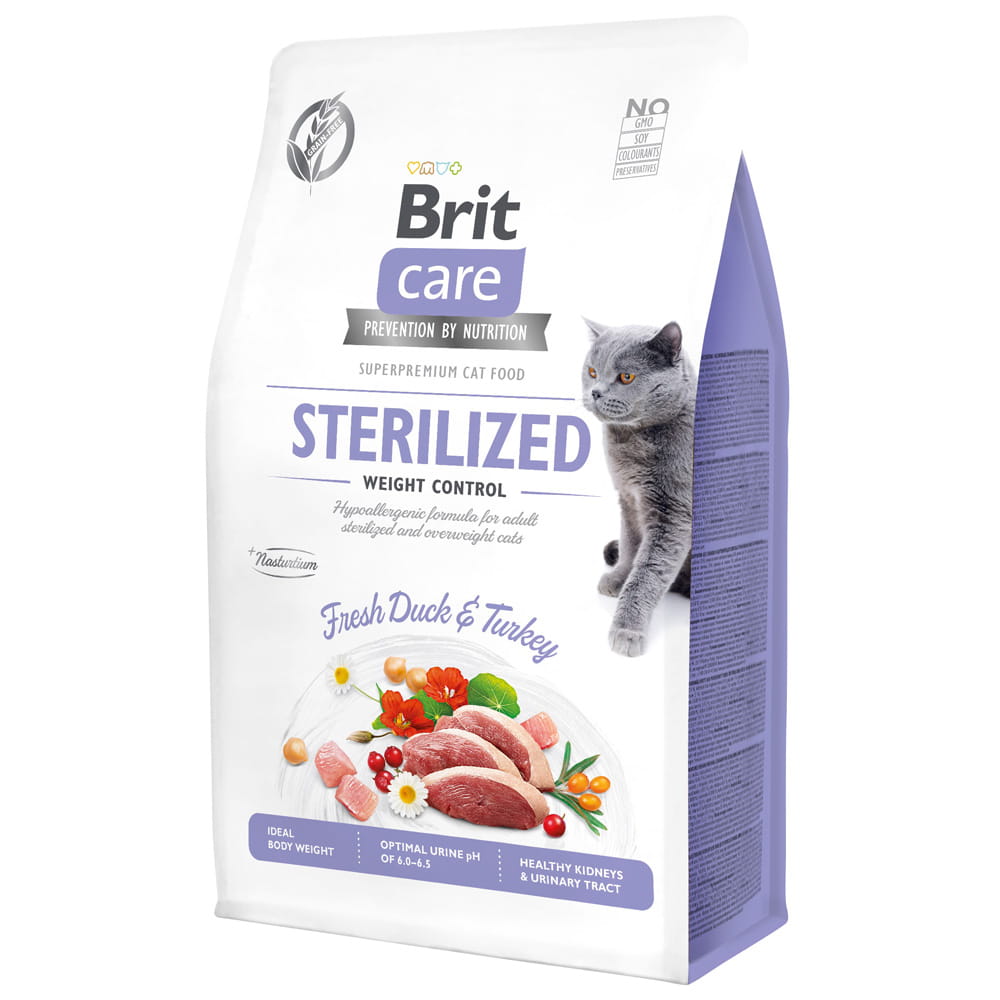 Brit Care indyk, kaczka adult 2 kg