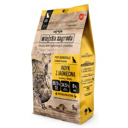 Wiejska Zagroda indyk, jagnięcina małe rasy 9 kg