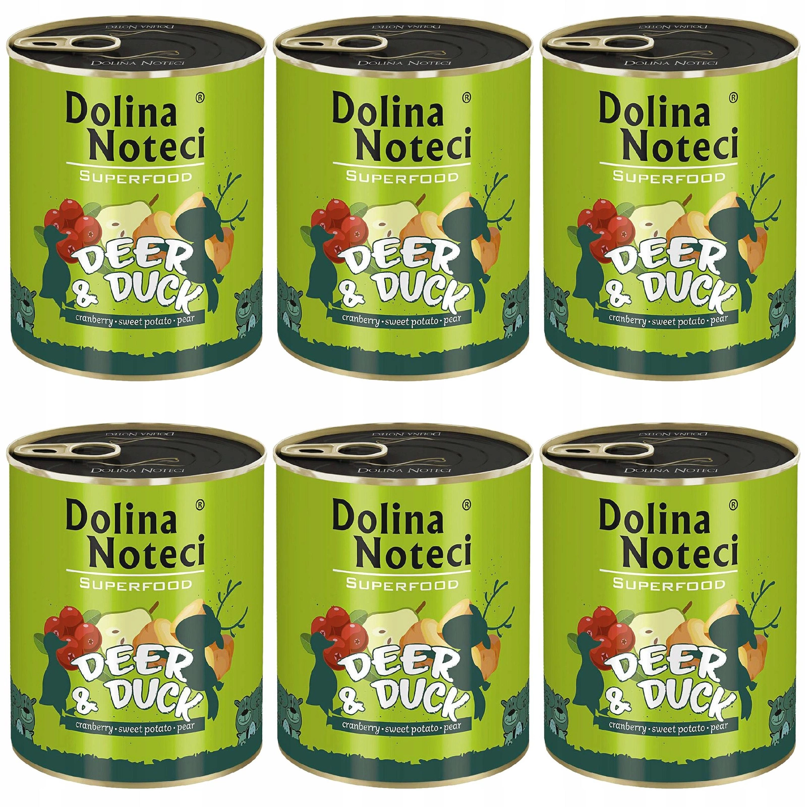 Dolina Noteci Superfood jeleń 800 g × 6