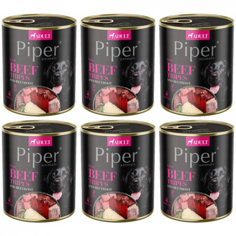 Dolina Noteci Piper Animals wołowina 800 g × 6