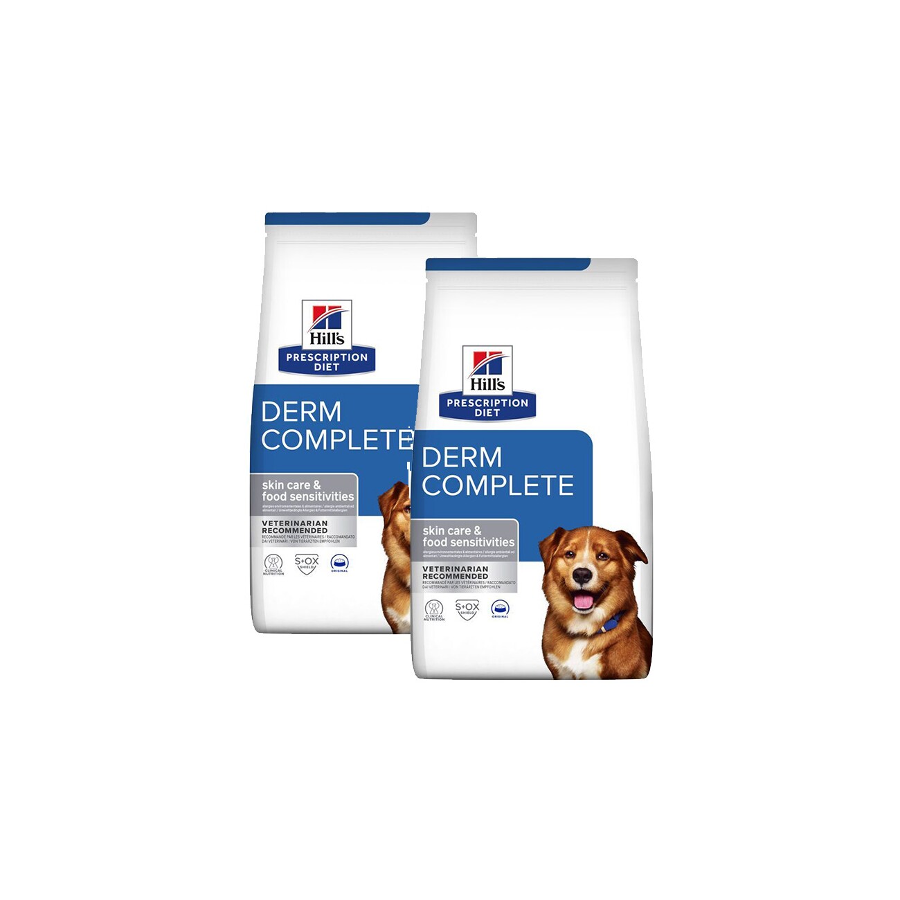 Hill's Derm Complete jajko adult 12 kg × 2