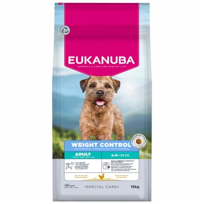 Eukanuba Daily Care kurczak adult małe i średnie rasy 15 kg