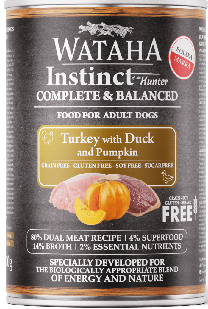 Wataha Instinct indyk, kaczka adult 400 g