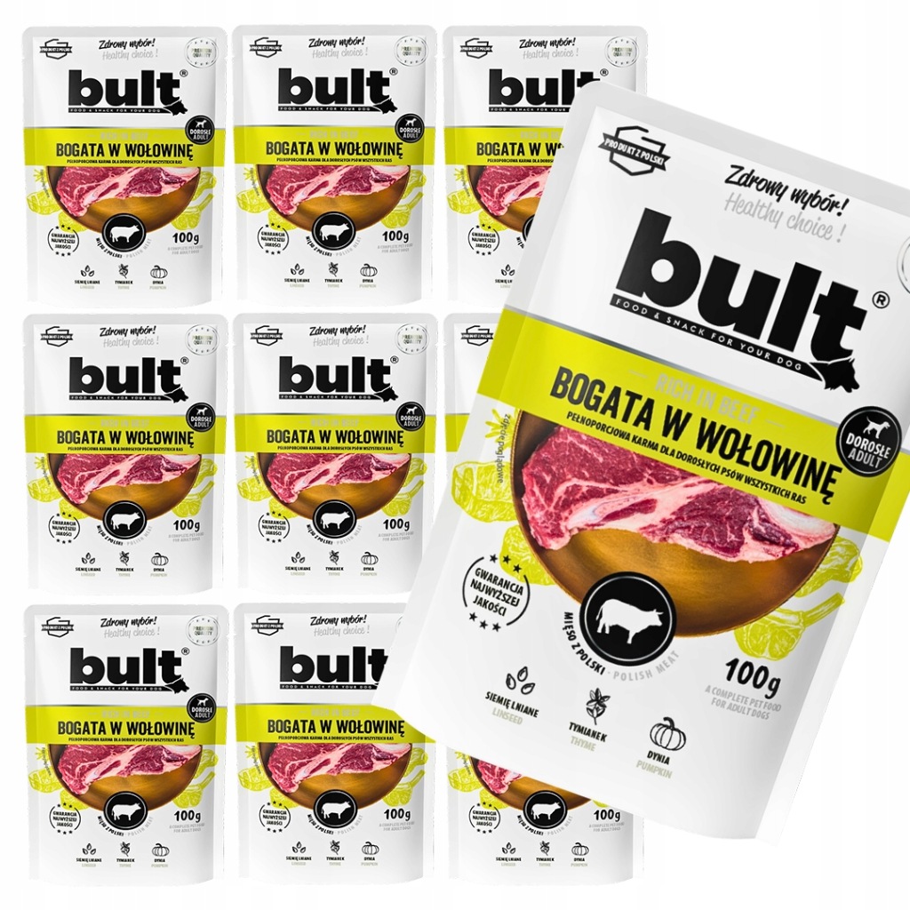 Bult wołowina 100 g × 10