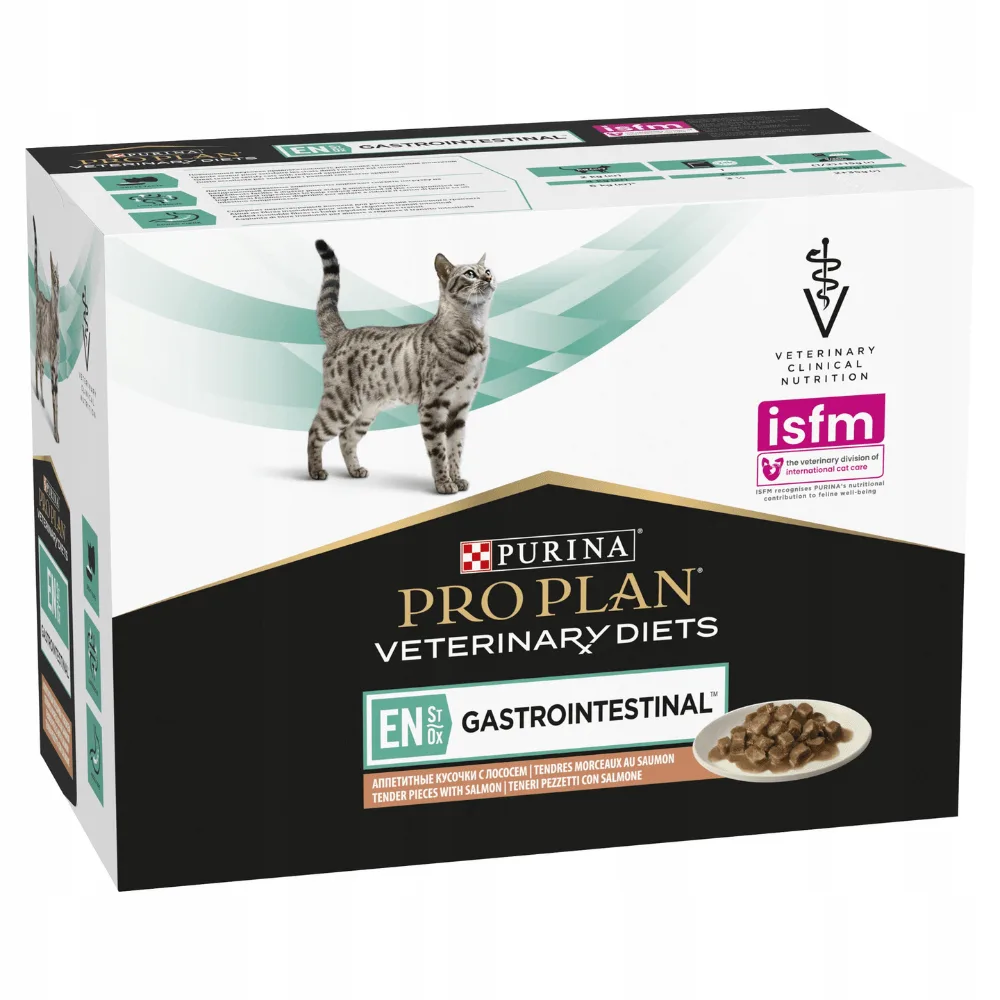 Purina Pro Plan Digestive Light łosoś w sosie 85 g × 10