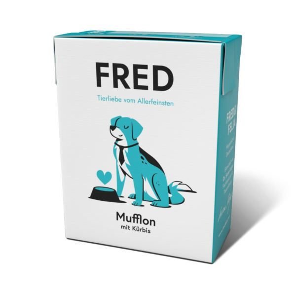 Fred muflon z dynią 390 g