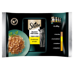 Sheba Delicacy mix smaków w galaretce adult 85 g × 4