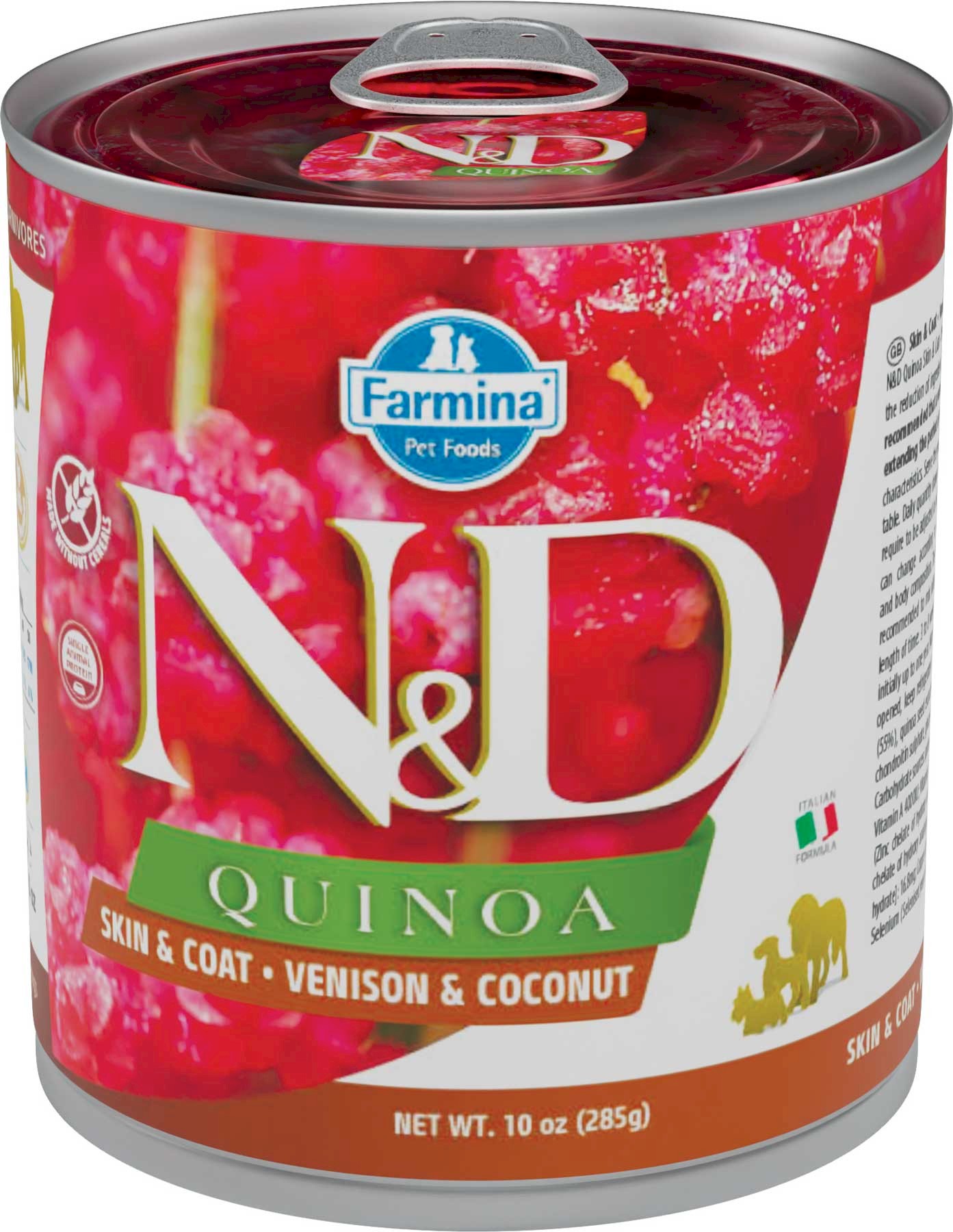 Farmina N&D Quinoa dziczyzna adult 285 g