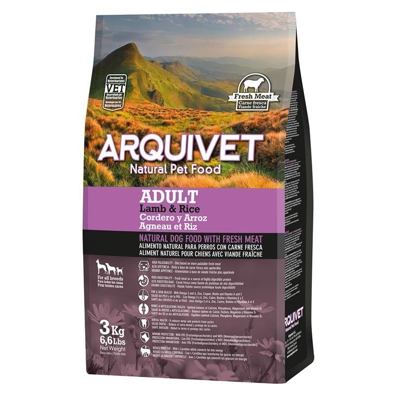 Arquivet jagnięcina adult 3 kg