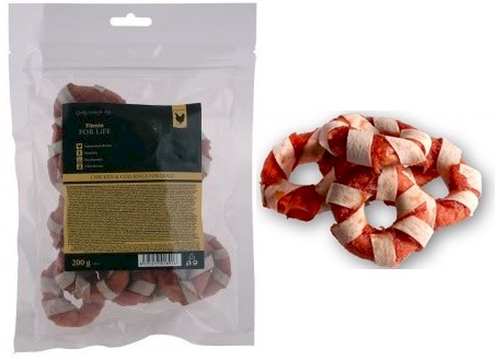 Fitmin Dog For Life Treat kurczak, dorsz 200 g
