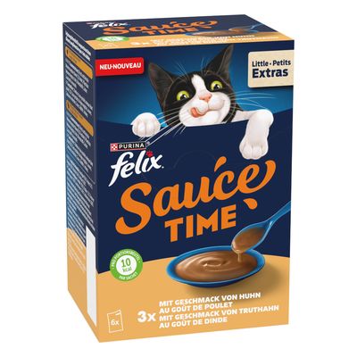 Purina Felix Sauce Time mix smaków w sosie 40 g × 12