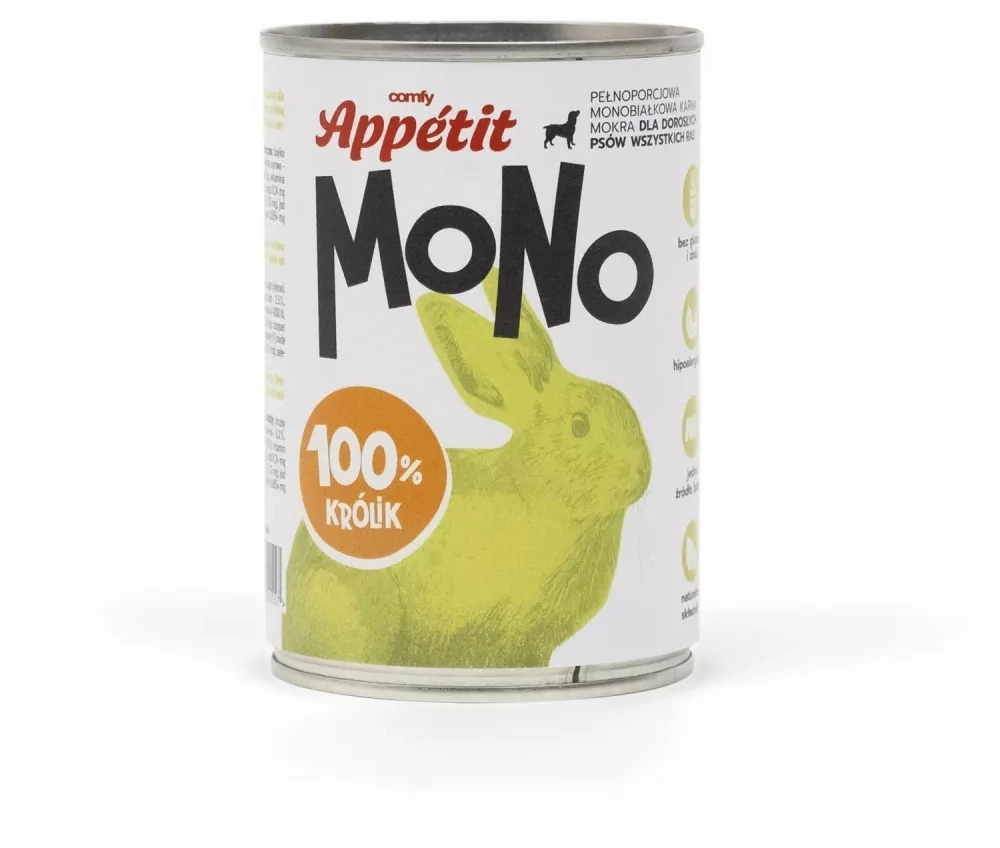 Comfy Appetit Mono królik adult 400 g
