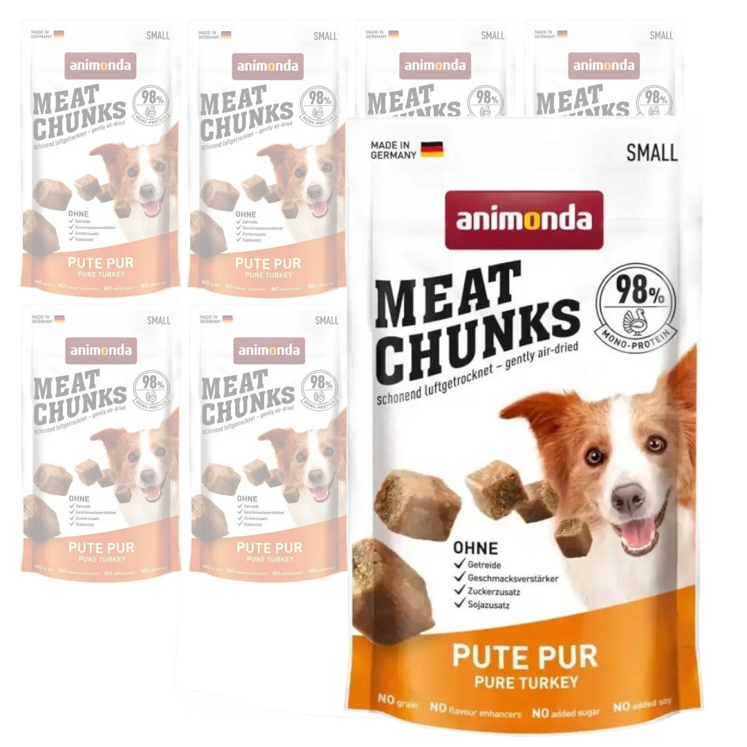 Animonda Meat Chunks indyk 60 g × 8