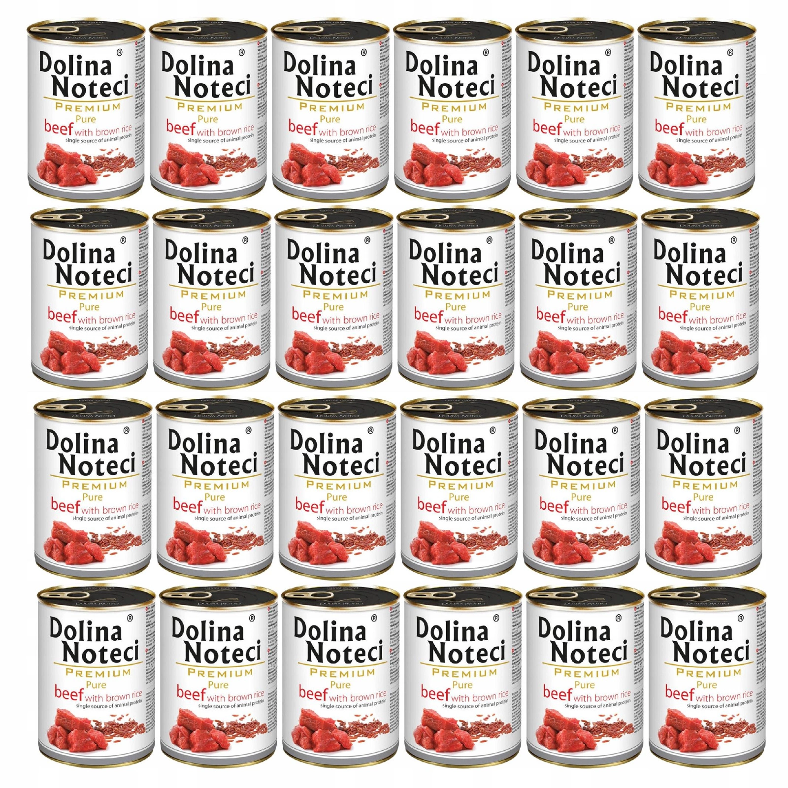 Dolina Noteci Premium Pure wołowina adult 400 g × 24