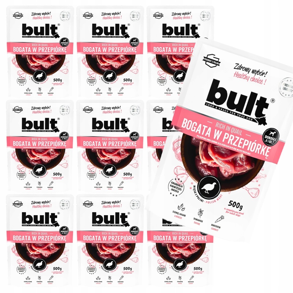 Bult przepiórka 500 g × 10