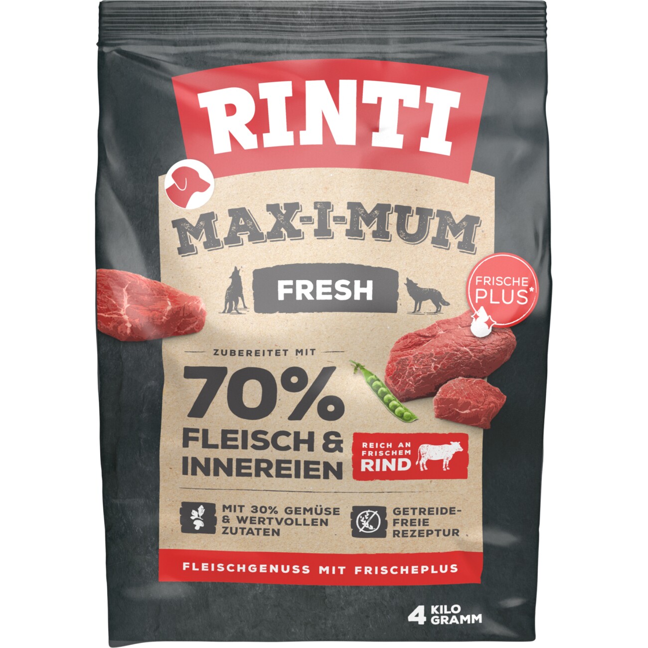 Rinti Max-i-mum wołowina adult 4 kg