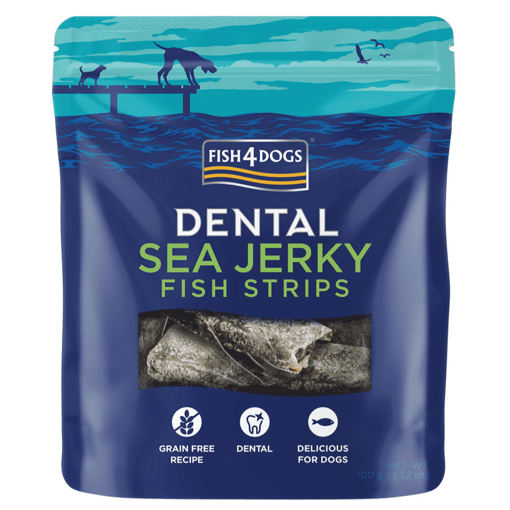Fish4Dogs Dental Sea Jerky ryba 100 g