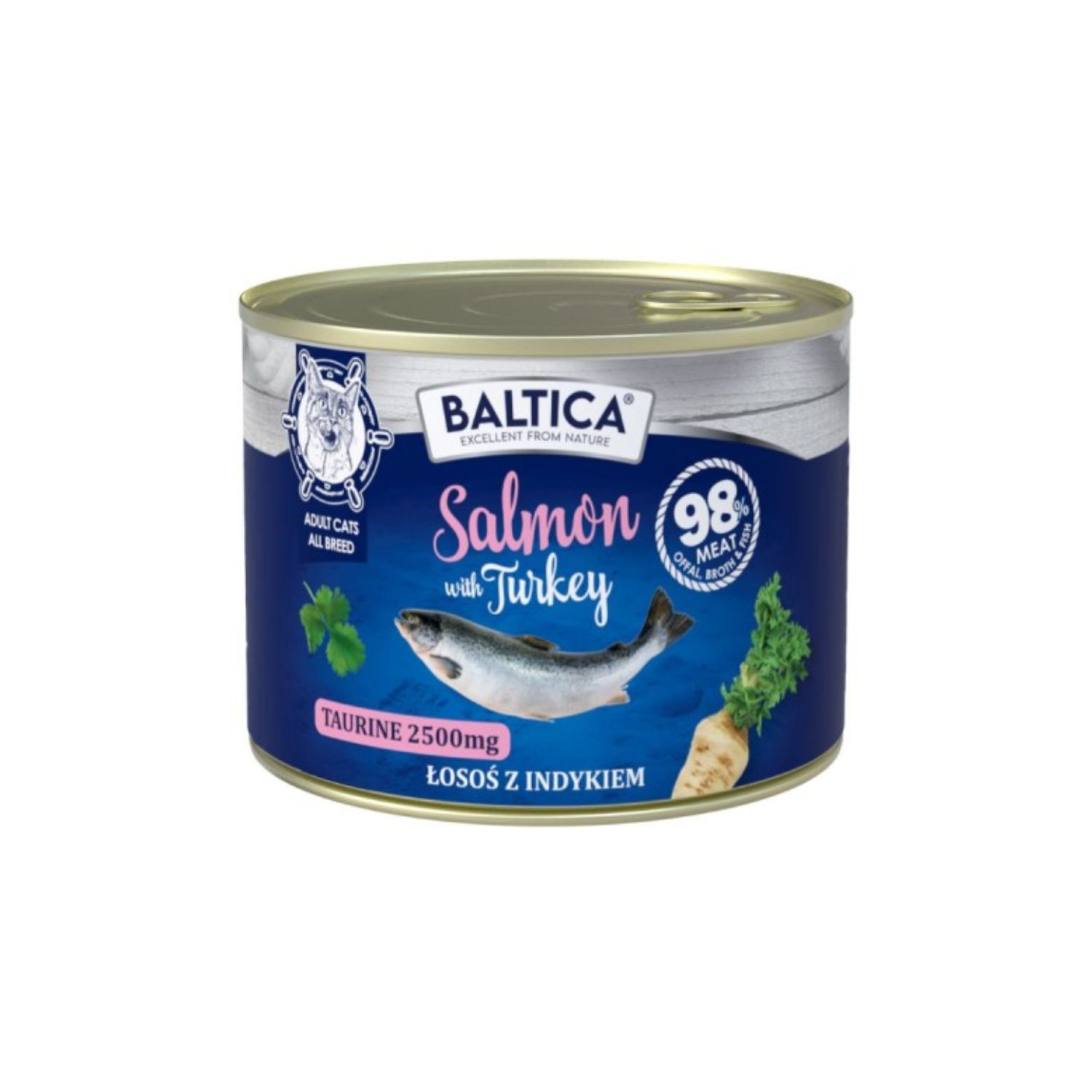 Baltica Excellent Skin & Coat łosoś, indyk adult 185 g