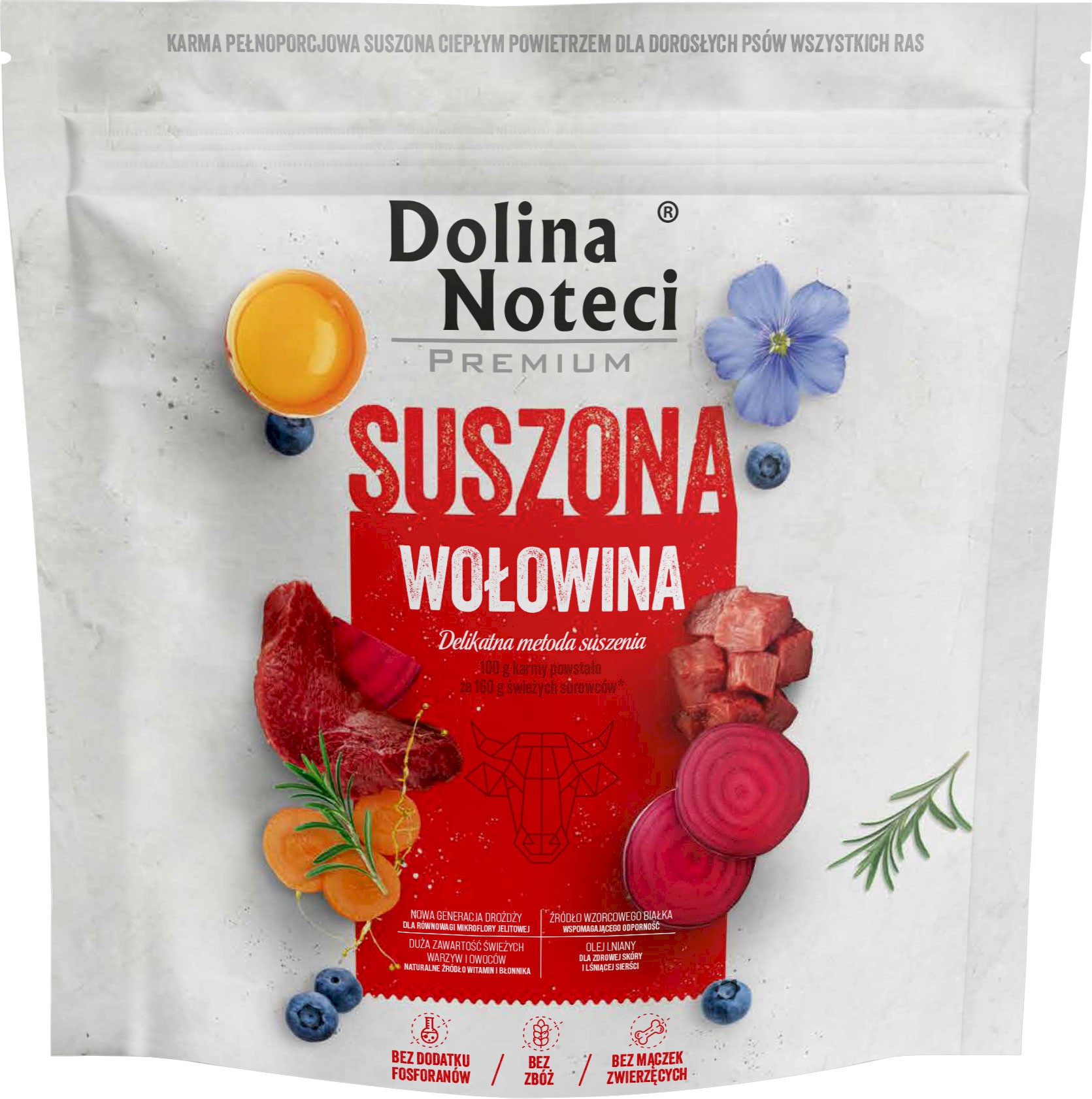Dolina Noteci Premium wołowina adult 1 kg