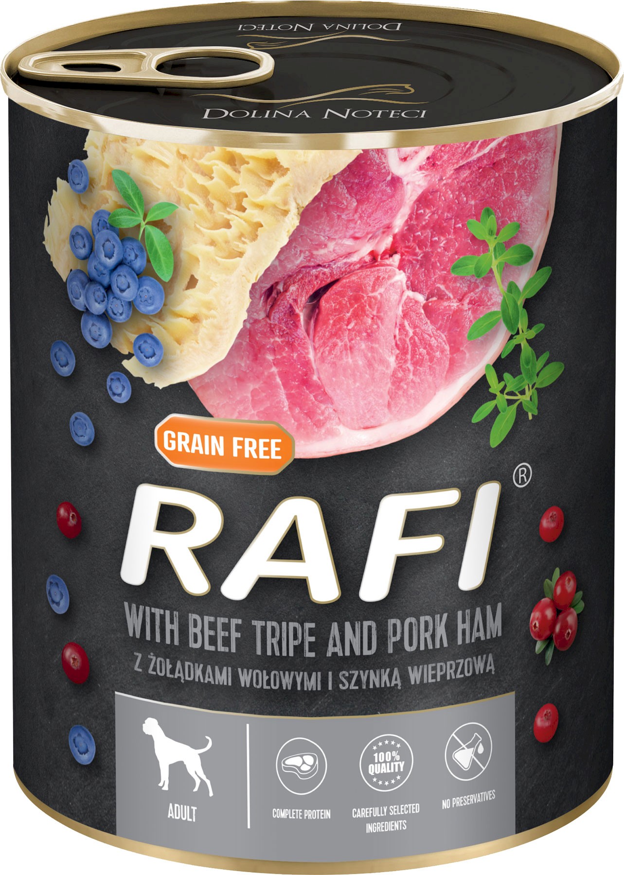 Dolina Noteci Rafi wieprzowina, wołowina adult 800 g