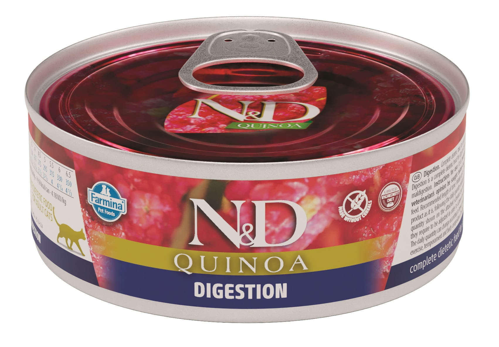 Farmina N&D Quinoa Digestive jagnięcina z quinoa pasztet adult 80 g