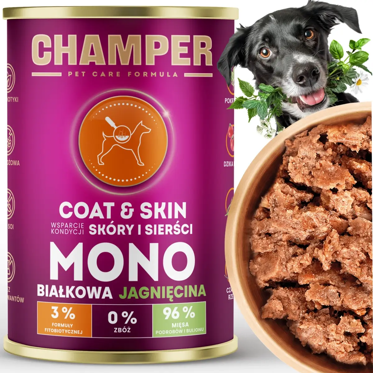 Champer Coat & Skin jagnięcina 400 g