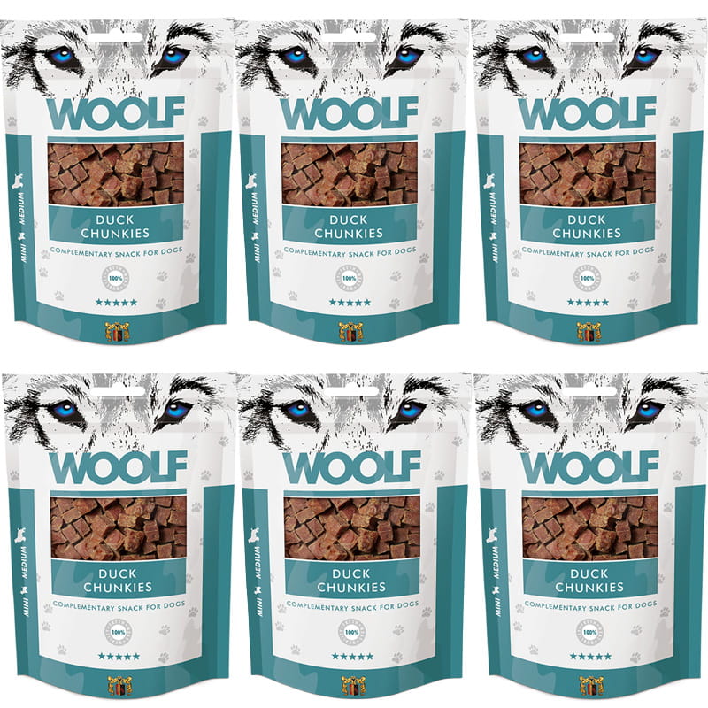 Woolf kaczka 100 g × 6