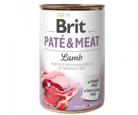 Brit Pate & Meat jagnięcina 400 g