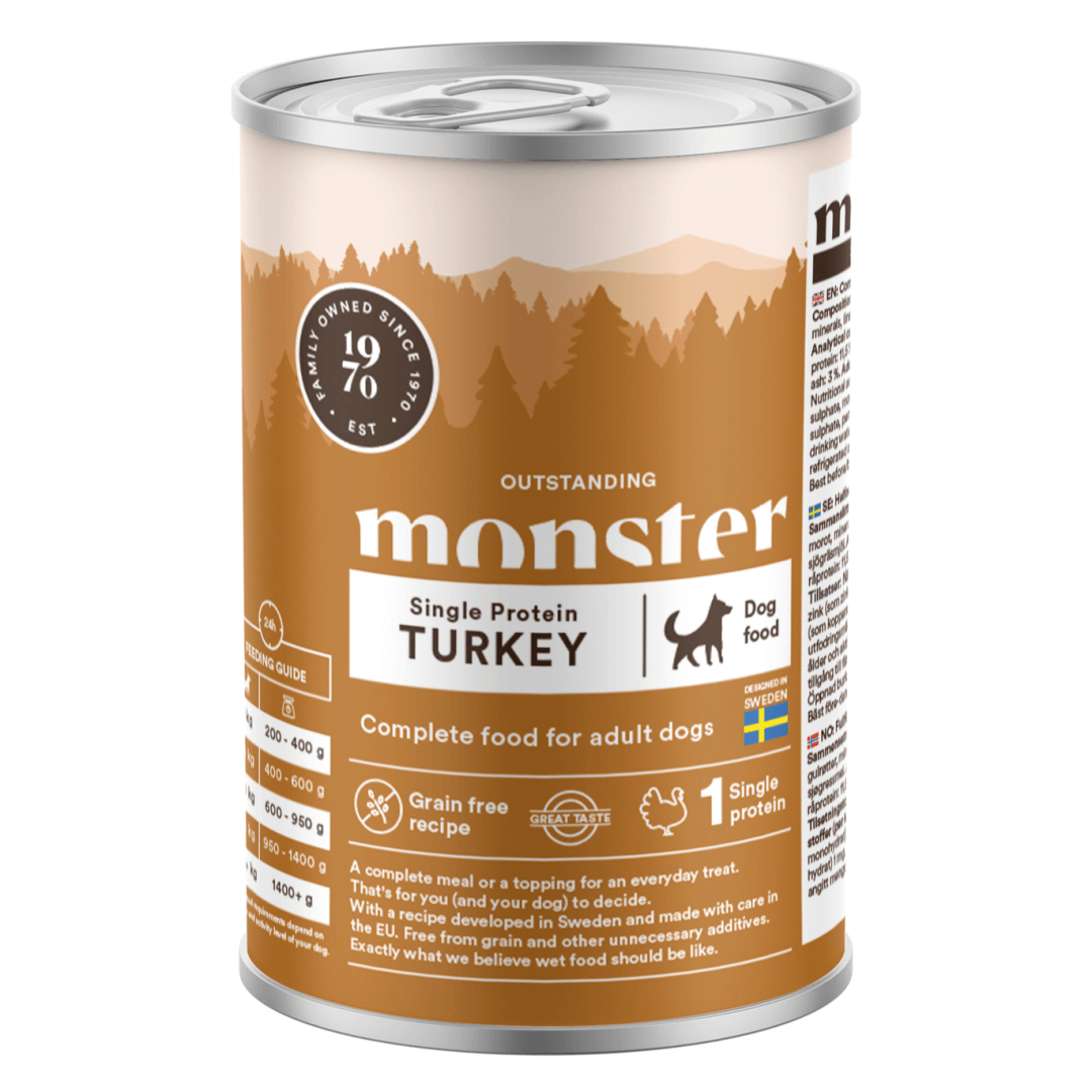 Monster Single Protein indyk adult 400 g
