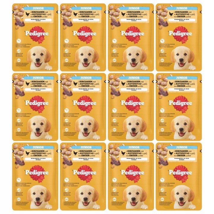 Pedigree kurczak puppy 100 g × 12
