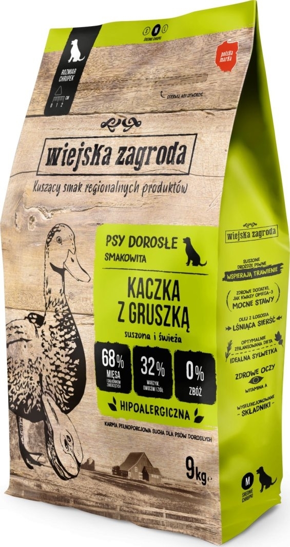 Wiejska Zagroda kaczka adult średnie rasy 9 kg