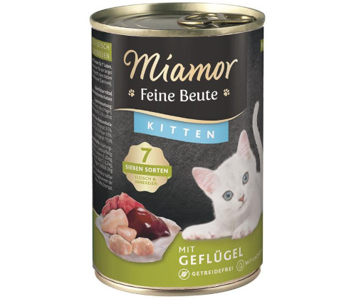 Miamor Feine Beute drób kawałki kitten 400 g