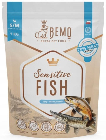 Bemo Sensitive ryba adult małe i średnie rasy 1 kg