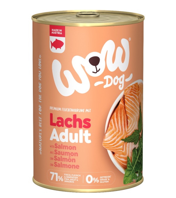 WOW łosoś adult 400 g