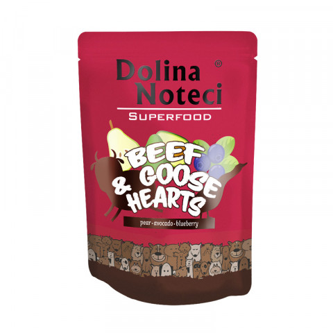Dolina Noteci Superfood wołowina, gęś adult 300 g