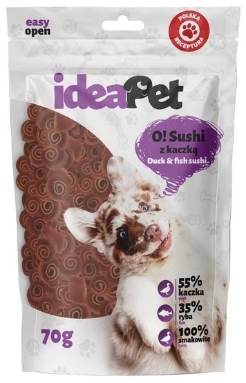 IdeaPet O! Sushi kaczka 70 g