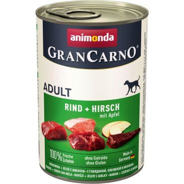 Animonda GranCarno Original wołowina, jeleń z jabłkiem adult 400 g